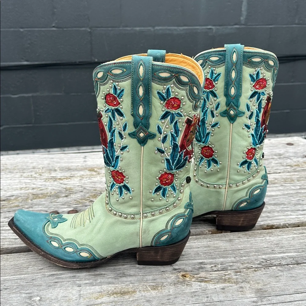 Double D Ranch x Old Gringo Horse Cowgirl Boots 8.5 - Picture 5 of 8